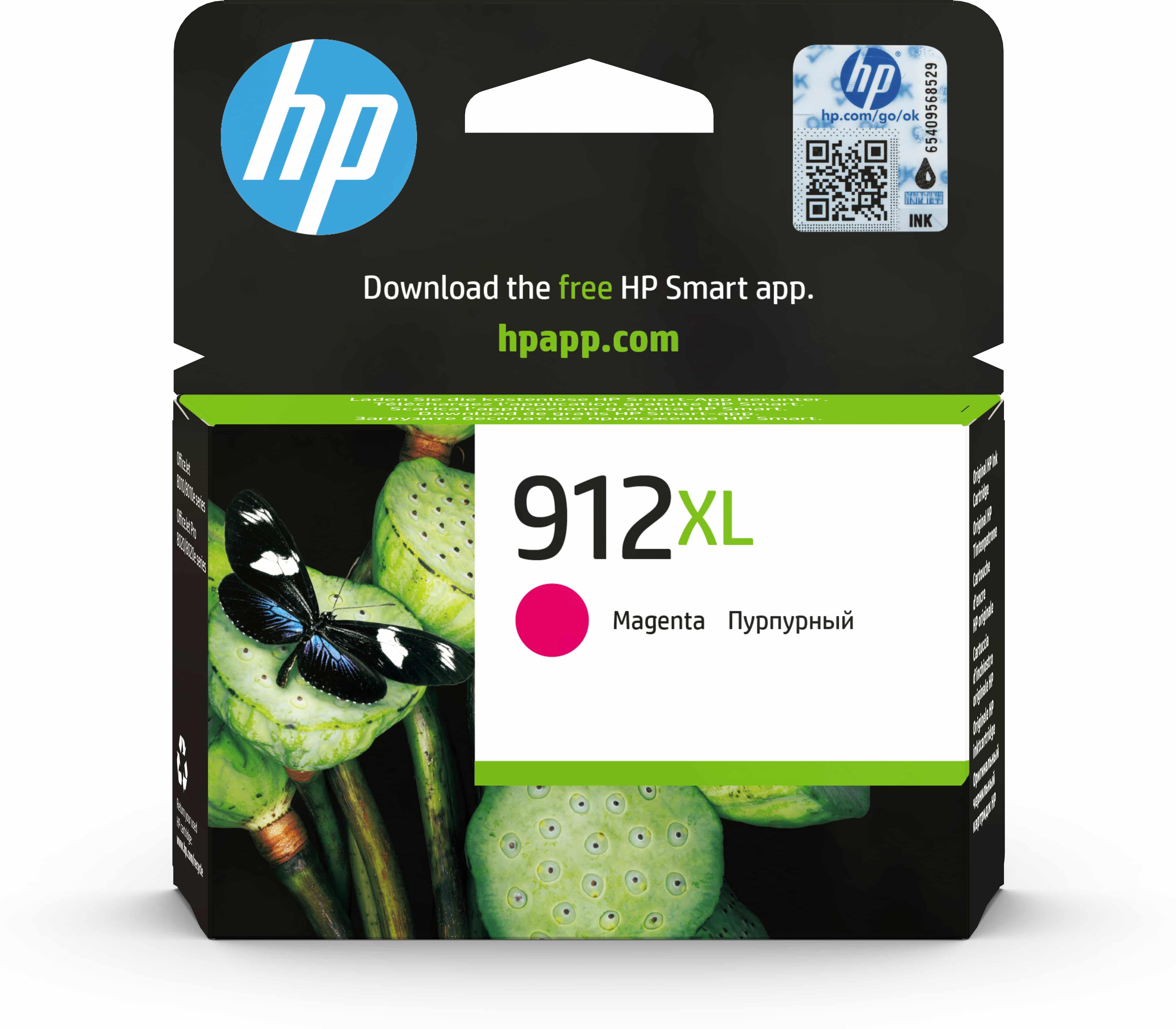Cartouche Dencre Grande Capacite Hp 912Xl Magenta 3Yl82Ae — HP au Maroc | Connecto.ma